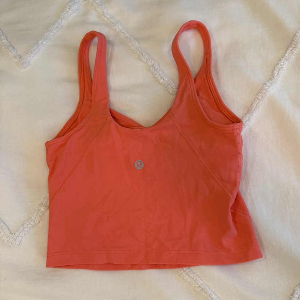 lululemon athletica Vibrant Coral Sports Bra